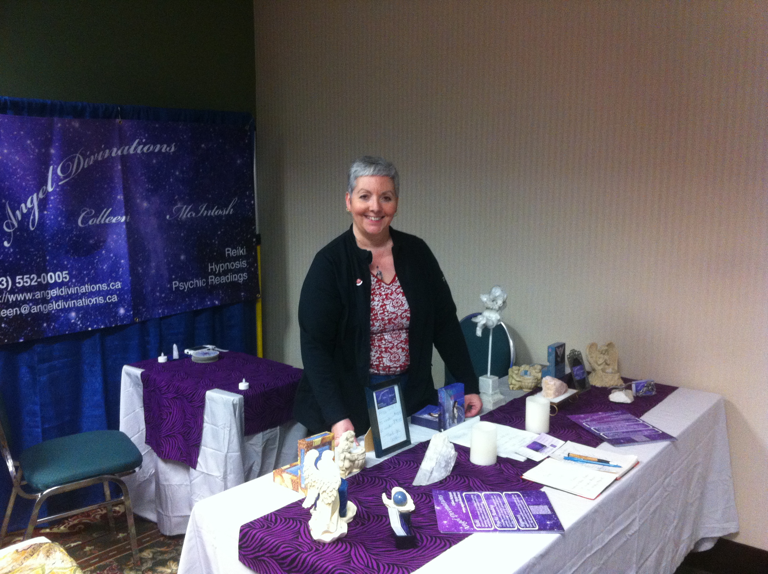 Colleen at Psychic Fair
